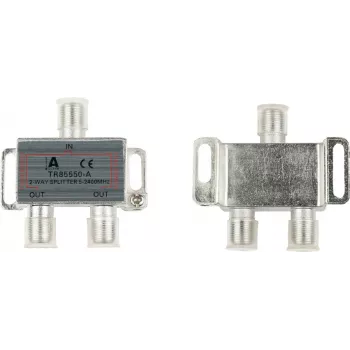 GoodConnections Distribuidor SAT com conectores F, 2 vias, 5-2250 MHz