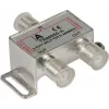 GoodConnections Distribuidor SAT com conectores F, 2 vias, 5-2250 MHz