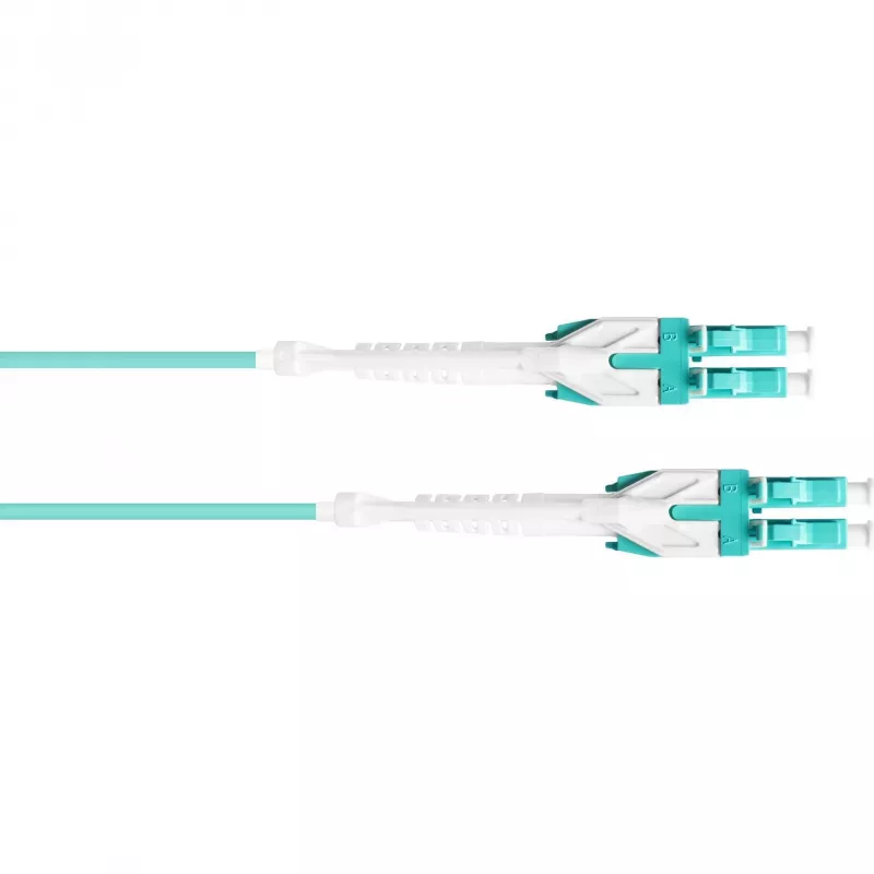 GoodConnections Alcasa LW-U820LC3 Cabo de fibra ótica duplex multimodo OM3 LC para LC, 20 m, aqua