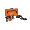 Martelo perfurador a bateria Fein ABH 18-26 AS 18V 5,0Ah iões de lítio com 2 baterias, carregador e mala 71400362000