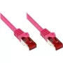 GoodConnections Alcasa 40 m Cabo de rede Cat6 S/FTP RJ-45 macho para macho magenta 8060-400M