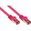 GoodConnections Alcasa 40 m Cabo de rede Cat6 S/FTP RJ-45 macho para macho magenta 8060-400M