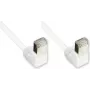 Good Connections Cabo de rede Cat. 5e F/UTP, branco, 3 m, fichas RJ45 anguladas 90° para baixo 805W-030WI