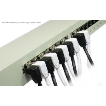 Good Connections Cabo de rede Cat. 5e F/UTP, branco, 3 m, fichas RJ45 anguladas 90° para baixo 805W-030WI