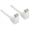 Good Connections Cabo de rede Cat. 5e F/UTP, branco, 3 m, fichas RJ45 anguladas 90° para baixo 805W-030WI
