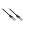 Alcasa 855S-015 Cat5e SF/UTP Cabo patch, RJ45, 1,5 m, preto