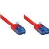 Good Connections Cabo de rede plano Cat.6a U/UTP, RJ45, 500 MHz, vermelho, 3 m 8060-HF030R