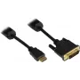 Good Connections Cabo de vídeo HDMI para DVI-D Single Link 1 m preto 4510-DD1