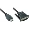 Good Connections Cabo de vídeo HDMI para DVI-D Single Link 1 m preto 4510-DD1