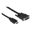 Good Connections Cabo de vídeo HDMI para DVI-D Single Link 1 m preto 4510-DD1