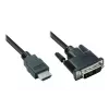 Good Connections Cabo de vídeo HDMI para DVI-D Single Link 1 m preto 4510-DD1
