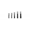 FEIN 63110046010 Conjunto de machos de roscar métricos HSS M8 M10 M12 M14 M16, 5 peças