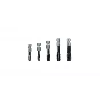 FEIN 63110046010 Conjunto de machos de roscar métricos HSS M8 M10 M12 M14 M16, 5 peças