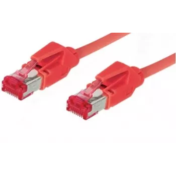 GoodConnections Cat. 6 S/FTP PiMF Cabo de patch sem halogéneos, Hirose RJ45, vermelho, 3 m 8066-103R