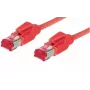 GoodConnections Cat. 6 S/FTP PiMF Cabo de patch sem halogéneos, Hirose RJ45, vermelho, 3 m 8066-103R
