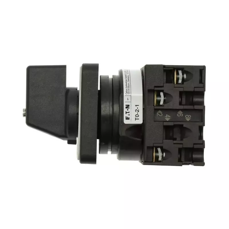 Eaton T0-2-1/E Interruptor de came 20A bipolar 90° cinzento/preto 024639