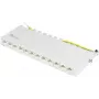 GoodConnections Alcasa GC-N0120 Módulo Keystone blindado Cat.6a, RJ45 para IDC sem ferramentas, 10GBase-T, cinzento, caixa de zinco