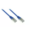 Good Connections Cabo de rede Cat. 5e F/UTP, RJ45, azul, 3 m 805B-030
