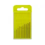 Donau Elektronik HSS-CO-200 Conjunto de brocas helicoidais HSS-Cobalto, 10 peças, 0,3–1,2 mm, DIN 338, haste cilíndrica