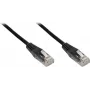 Good Connections Cabo de rede Cat. 6 U/UTP, 0,5 m, preto 806U-005S