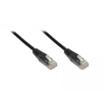 Good Connections Cabo de rede Cat. 6 U/UTP, 0,5 m, preto 806U-005S