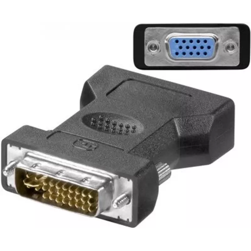 GoodConnections Adaptador VGA fêmea para DVI 24+5 macho (VGA-DVI)