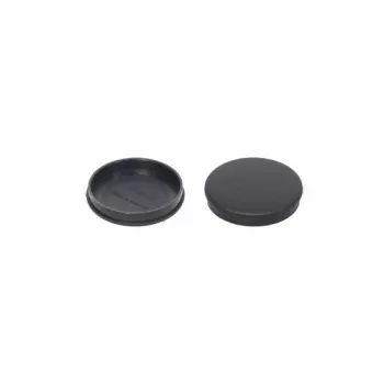 GoodConnections Alcasa 9870-40 Tampa frontal para objetiva 40mm com encaixe e cordão de segurança