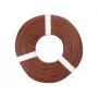 Donau Elektronik 125-058 Fio flexível 1 x 0,25 mm² castanho 50 m