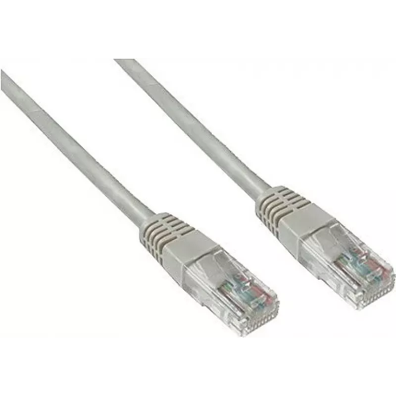 GoodConnections Cabo de rede Cat. 6 U/UTP, cinzento, 1m (806U-010)