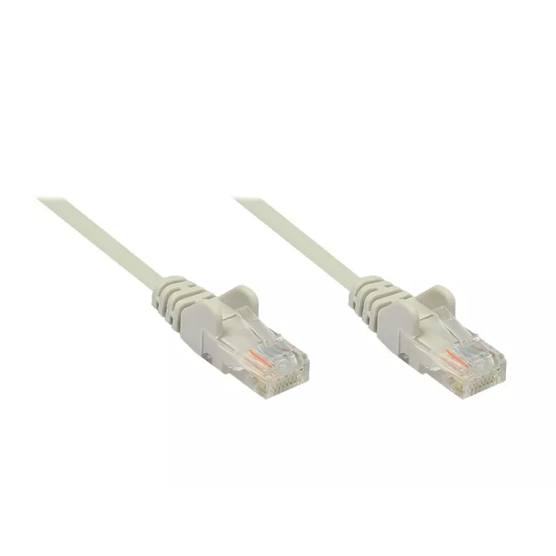 GoodConnections Cabo de rede Cat. 6 U/UTP, cinzento, 1m (806U-010)