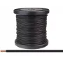 Donau Elektronik 218-11-100 Fio flexível 2 x 0,14 mm² preto 100 m