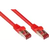 GoodConnections Alcasa 8060-400R Cat6 S/FTP Cabo patch, RJ45 macho para macho, 40 m, banhado a ouro