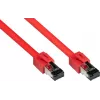GoodConnections Alcasa 8080-015R Cabo de rede Cat8.1 S/FTP 1,5m vermelho