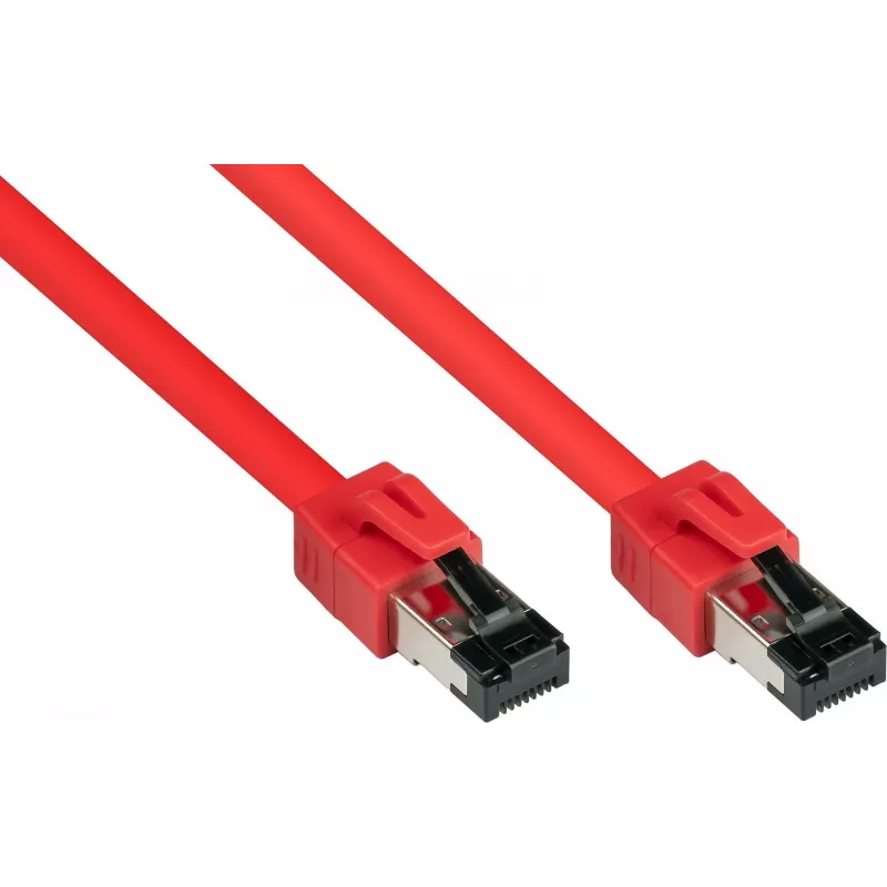GoodConnections Alcasa 8080-015R Cabo de rede Cat8.1 S/FTP 1,5m vermelho