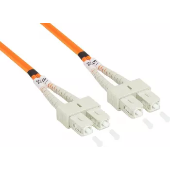 Good Connections OM2 Cabo de fibra ótica patch duplex multimodo SC/SC 5m LW-805SC