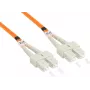 Good Connections OM2 Cabo de fibra ótica patch duplex multimodo SC/SC 5m LW-805SC