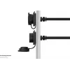 GoodConnections IC01-16U3102-010 S1 cabo USB-C industrial, USB 3.2 Gen 2, ficha para tomada de painel, M16, IP65/67, 1 m