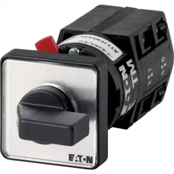 Eaton TM-2-8550/EZ Interruptor rotativo LIGAR-DESLIGAR de 2 polos, 10 A, 690 V AC, montagem frontal, IP65