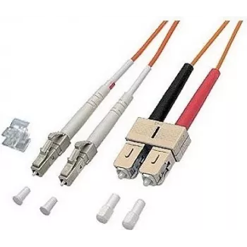 Good Connections LW-620LS LC/SC Duplex OM1 Cabo patch de fibra ótica multimodo, 62,5/125, 20 m