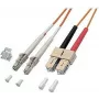Good Connections LW-620LS LC/SC Duplex OM1 Cabo patch de fibra ótica multimodo, 62,5/125, 20 m