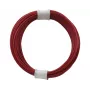 Donau Elektronik 110-0 Fio flexível 1 x 0,04 mm² vermelho 10 m