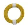 Donau Elektronik 118-3 Fio flexível 1 x 0,14 mm² amarelo 10 m