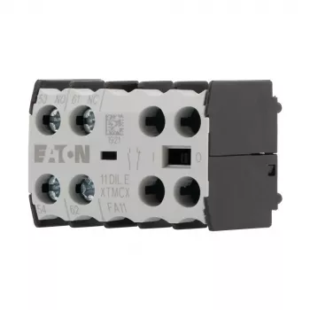 Eaton Contacto auxiliar 1 NO+1 NC - 600 VAC 0,8 kW (11 DILE)