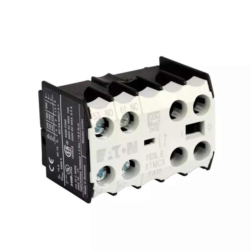 Eaton Contacto auxiliar 1 NO+1 NC - 600 VAC 0,8 kW (11 DILE)