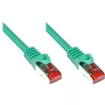 eStars Cabo de rede CAT.6 S/FTP, RJ45, verde, 0,25m ES1.1.0025GN