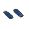 GoodConnections Alcasa USB-AD36 cabo adaptador de USB Micro-B para USB-A, azul