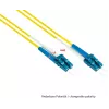 GoodConnections LW-930LS OS2 Cabo patch de fibra ótica monomodo duplex, LC/SC, 9/125, 30 m