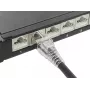 Good Connections Cabo de rede Cat.6A S/FTP LSZH com proteção da patilha RNS, preto, 3m 8060-HV030S