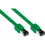 GoodConnections Alcasa 8080-005G cabo de rede Cat8.1 S/FTP, 0,5 m, verde