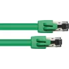 GoodConnections Alcasa 8080-005G cabo de rede Cat8.1 S/FTP, 0,5 m, verde